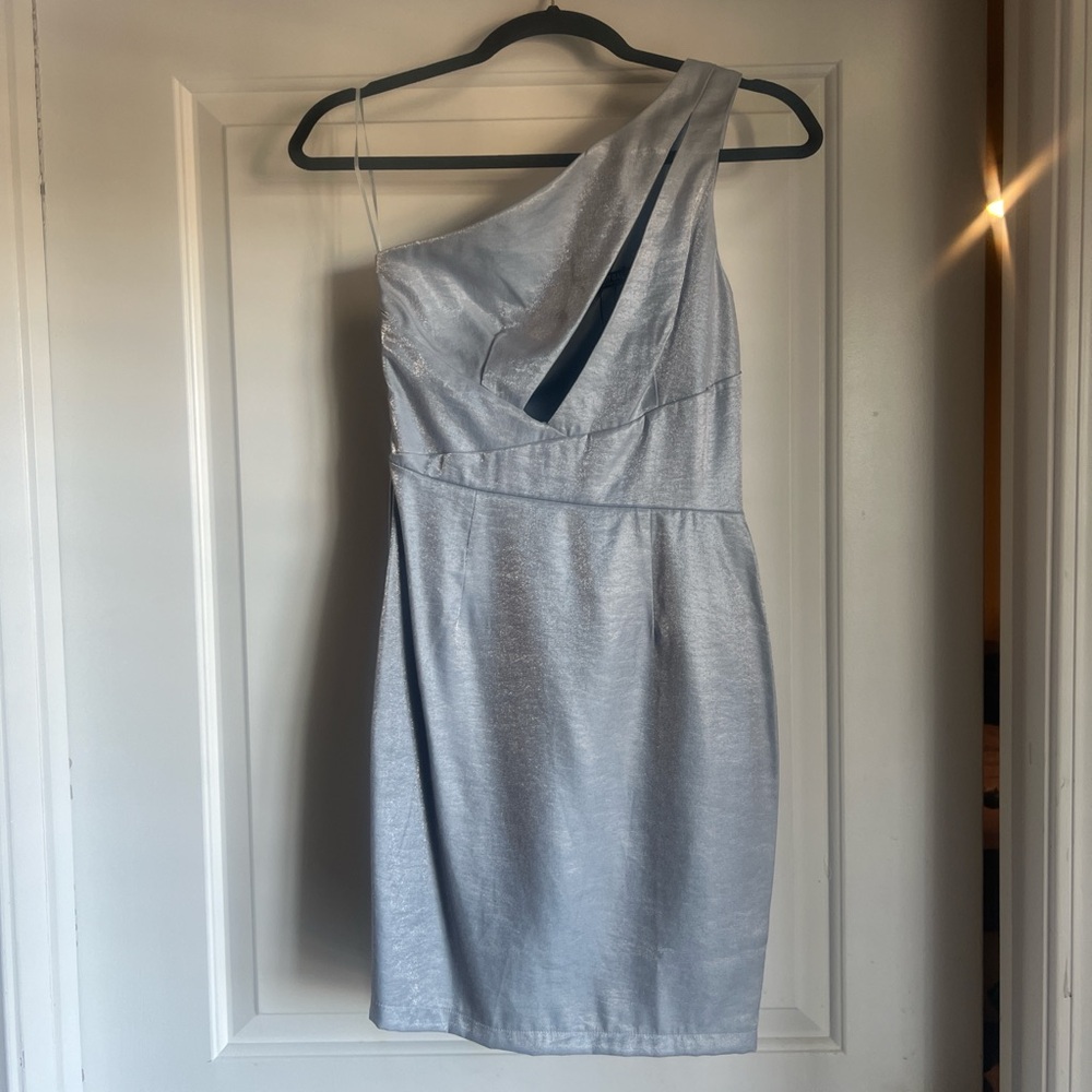 Nasty Gal Cutout Like a Diamond One Shoulder Mini Dress